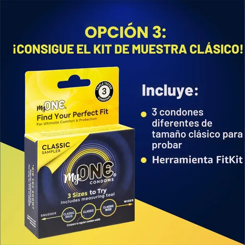 Vista 8 de MyOne - Preservativos de tamaño ajustado 51F: Classic Snug (51), Longitud 6 pulgadas (F)