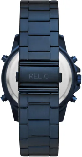 Vista 3 de Relic by Fossil Mens Walker Quartz Watch with Stainless SteelSilicone Strap
