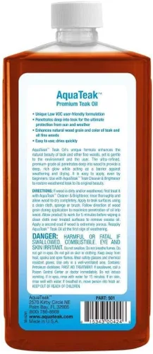 Vista 2 de AquaTeak Aceite de teca prémium