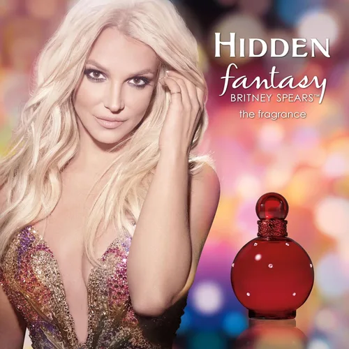 Vista 4 de Britney Spears Hidden Fantasy, Spray de Eau de Parfum EDP para Mujeres, 3,3 Fl Oz
