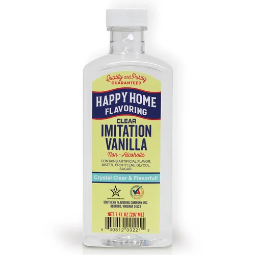 Vista 13 de Happy Home Sabor de nogal negro de imitación, sin alcohol, certificado Kosher, 7 onzas.