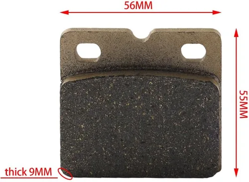 Vista 4 de FSFY Pastilla De Freno Trasera FA018 Fibra De Latón Para AMERICAN SUSPENSIÓN PINZA, Para BMW K 75, Para DUCATI 250/350/450 Desmo, Para HOREX