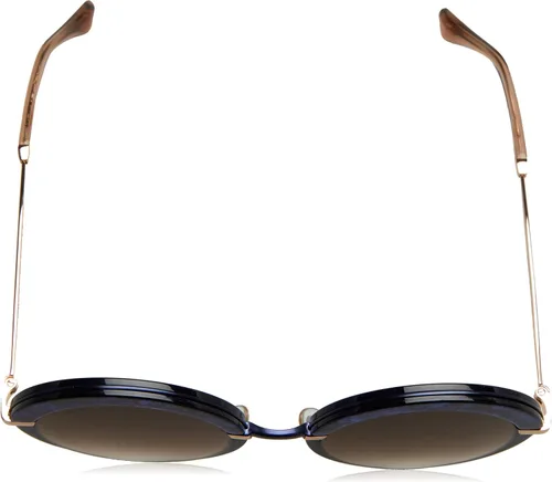 Vista 4 de Jimmy Choo Gafas de sol redondas GothaS 3UE azuldorado talla 1969in azul marrón Blue Brown 5022145
