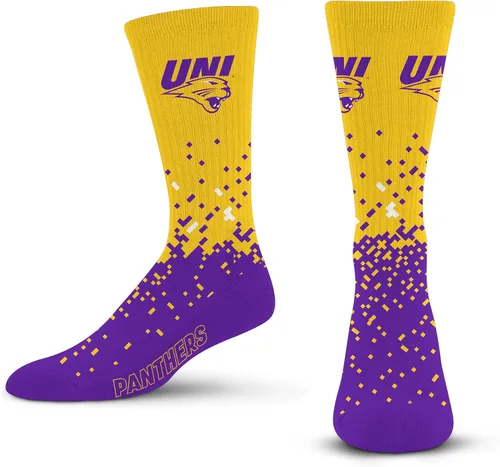 Vista 10 de For Bare Feet Calcetines de la NCAA para niños y niñas, unisex, Spray Zone Crew, para jóvenes