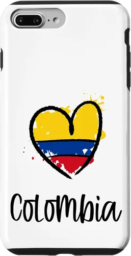 Vista 12 de Colombia Heart Art Cool South America Spanish Colombian Gift Case for iPhone 17