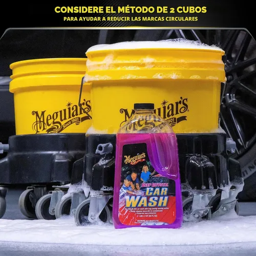 Vista 3 de Líquido para el lavado del auto Meguiar's G10401 Deep Crystal, de 128 oz., Lavado de automóviles