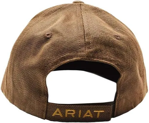 Vista 6 de ARIAT Logotipo de esquina de aceite completo para hombre, talla única, marrón, Marrón