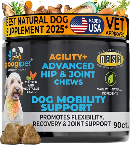 Vista 10 de Googipet - Masticables para alergias para perros, alivio de alergias de temporada y alivio de la picazón en la piel, suplemento para la piel