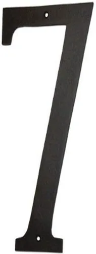 Vista 12 de Montague Metal Products números estándar para casas, Negro