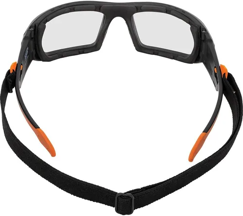 Vista 11 de Klein Tools 60538 Gafas de Seguridad con Junta, Equipo de Protección Individual Protector de Ojos Profesional, Marco Completo, Resistente a