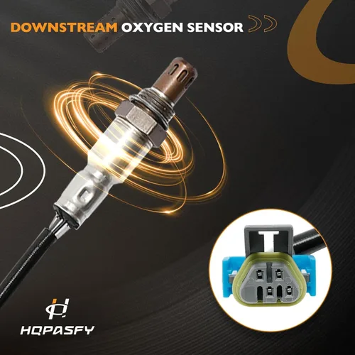 Vista 5 de Sensor O2 aguas arriba y aguas abajo, compatible con Chevy Captiva 2.4L 2012-2014, Chevy Equinox 2011-2013, GMC Terrain 2011-2014, sensor de oxígeno