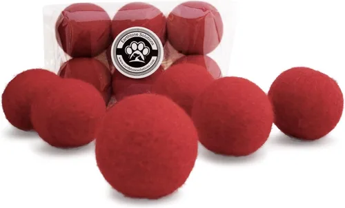 Vista 9 de Juguetes de lana para gatos – Pelotas de juguete de fieltro para mascotas pequeñas para buscar y jugar – Bola de lana silenciosa ecológica