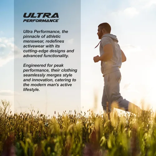 Vista 7 de Ultra Performance 3 Pack Mens Fleece Wide Leg Sweatpants with Pockets, Open Bottom Workout Sweatpants for Men