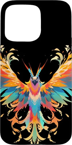 Vista 30 de Funda para iPhone 11 Rising Phoenix Fire Colorful Bird Open Wing Rebirth