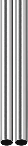 Vista 14 de DTGN Tubo de acero inoxidable 304 de 0.118 in x 0.008 in x 9.843 in (ODxWall TxL) - Paquete de 2 - Bueno para equipos de maquinaria - Tubería