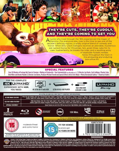 Vista 2 de Gremlins (1984) Blu-ray 2019 4K UHD