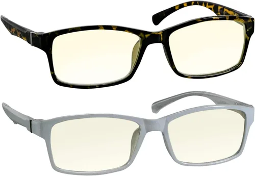 Vista 6 de TruVision Readers - 9601 Gafas de Lectura para Computadora con Bloqueo de Luz Azul, Lentes Acrílicas Antirreflejantes
