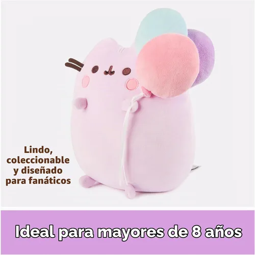 Vista 6 de GUND Pusheen - Juguete de peluche Squisheen de edición especial para el 15º