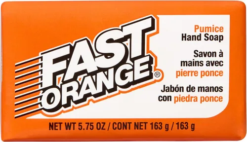 Vista 2 de Fast Orange 25575 - Jabón de manos en barra de piedra pómez, barra de 5.75 onzas