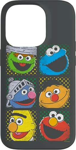 Vista 17 de Funda para iPhone 16 Sesame Street Group Squares