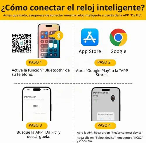 Vista 8 de Reloj inteligente militar con GPS, presión/altitud/brújula, reloj inteligente resistente para hombres con batería extragrande de 650 mAh