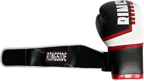Vista 4 de Guantes de Boxeo de Sparring Ringside Bullet - Cuero Sintético de Alto Rendimiento para Boxeo, MMA, Muay Thai - Ajuste Seguro, Comodidad Ventilada