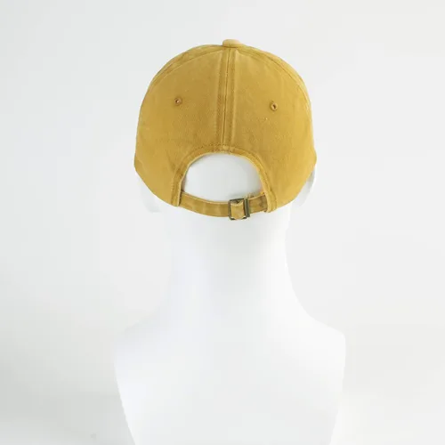 Vista 5 de LANGZHEN Unisex Baseball Cap 100% Cotton Fits Men Women Washed Denim Adjustable Dad Hat