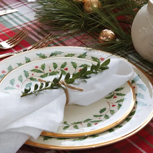 Vista 4 de Lenox 146504010 Holiday - Plato navideño de ensalada