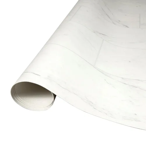 Vista 7 de Mohawk Elite Broken Grey Marble 8'6" de ancho x 6' de largo, lámina de vinilo cortada en rollo