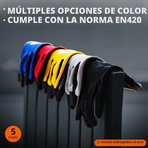 Vista 3 de Vgo... 5Pairs Versatile Work Gloves,Gardening Gloves,Light Duty (AL8736)