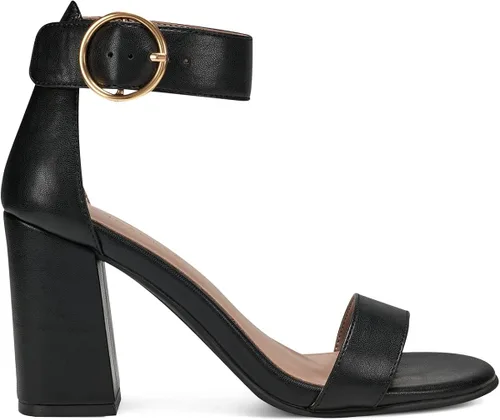 Vista 2 de Aerosoles Sandalia de tacón elegante para mujer, Negro