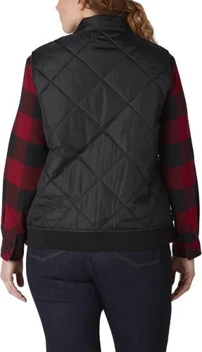 Vista 3 de Dickies Chaleco acolchado talla plus para mujer