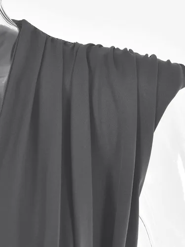 Vista 45 de LYANER Leotardo sin mangas fruncido con cuello en V para mujer