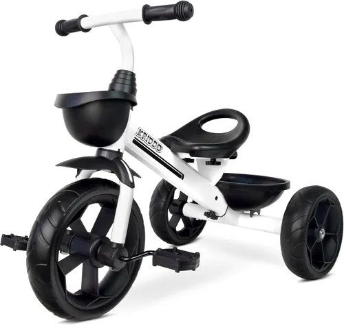 Vista 11 de KRIDDO - Triciclo para niños de 2 a 5 años - Regalo para niños pequeños - Negro