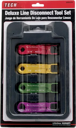 Vista 2 de Performance Tool W89334 Juego de herramientas de desconexión de combustible y transmisión de lujo, 4 piezas
