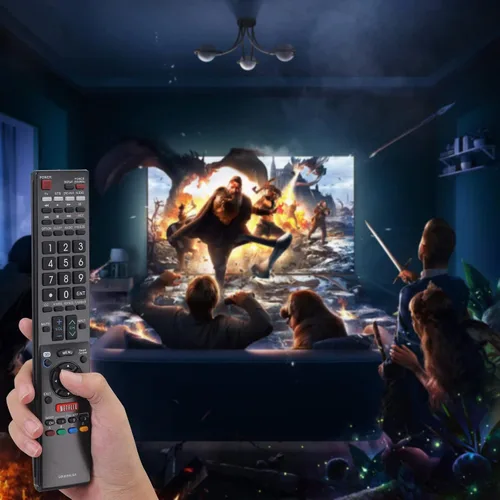 Vista 7 de GB005WJSA - Control remoto universal de repuesto para todos los Smart TV de marca Sharp