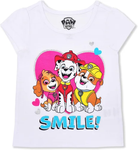 Vista 2 de Paw Patrol Girls Skye Marshall and Rubble Pink Hoodie T-Shirt and Leggings Set for Toddler Girl Little Girl and Big Girl