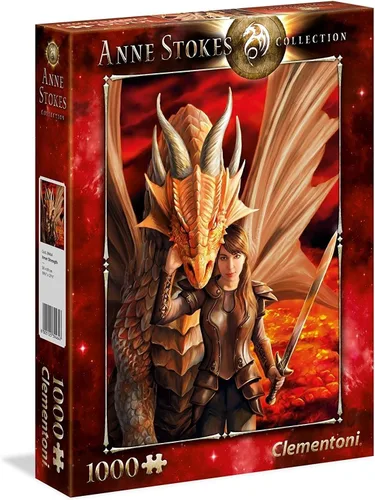 Vista 5 de Clementoni - 39465 - Colección Anne Stokes - Rompecabezas Protector para Adultos y Niños - 1000 Piezas