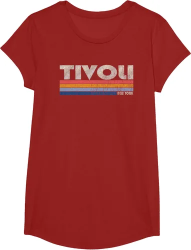 Vista 47 de Camiseta vintage de los años 80 estilo Tivoli NY