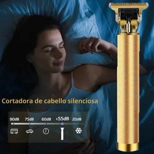 Vista 7 de Cortadoras de Cabello para Hombres, Recortadora de Cabello con Cuchilla en T, Recortadora de Espacio Cero, Recortadora de Barba Inalámbrica