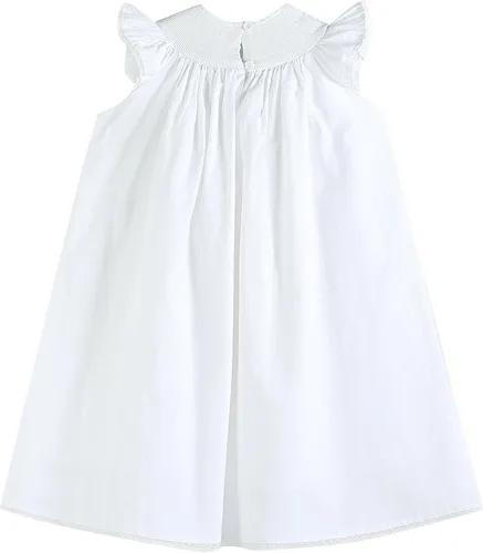 Vista 2 de Vestido de obispo fruncido para bebés y niñas