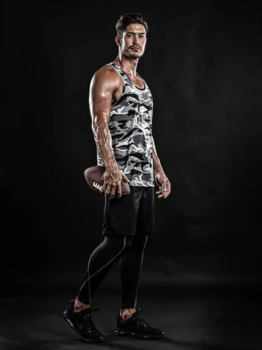 Vista 3 de DRSKIN Men's 4 or 3 Pack Tank Tops Sleeveless Shirts Dry Fit Y-Back Muscle Mesh Gym Training Athletic Workout