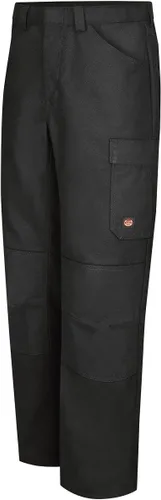Vista 14 de Red Kap - Pantalones para hombre con rodillas reforzadas y sin arrugas Negro