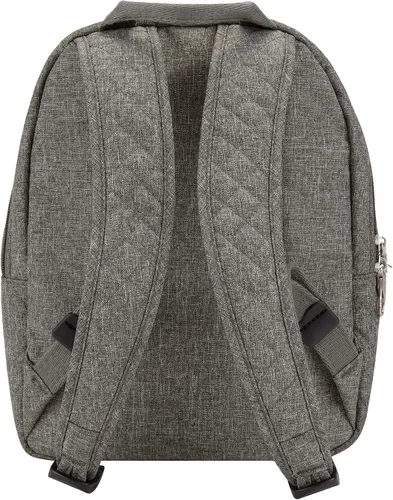 Vista 6 de Travelon Mochila antirrobo boho, color. Valor, Brezo gris, Travelon Mochila Boho antirrobo