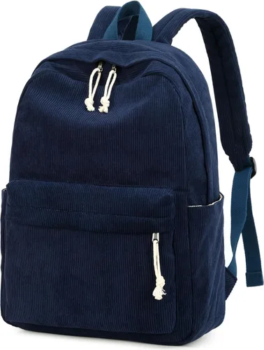 Vista 15 de BTOOP Mochila escolar para adolescentes, mochila grande de pana ligera, para niñas, niños, casual, escuela secundaria, universidad, Mochilas Daypack