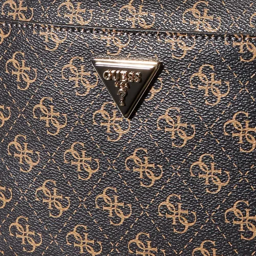 Vista 3 de GUESS Bolsa para cámara Meridian, marrón (Brown Logo)