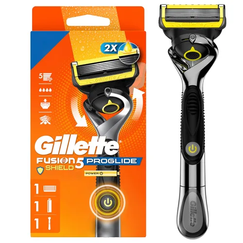 Vista 12 de Gillette Fusion5 Power Razor para hombres, 1 mango de maquinilla de afeitar Gillette Power + 1 repuesto de cuchilla