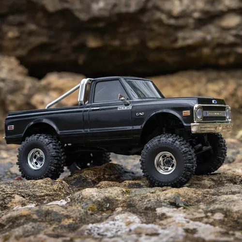 Vista 3 de Axial SCX30 Chevrolet K10 4X4 RTR RC Truck 1/30, negro