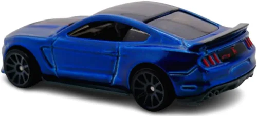 Vista 7 de Hot Wheels Ford Mustang Shelby GT500 2020, [azul] 248/25 Muscle Mania 1/10