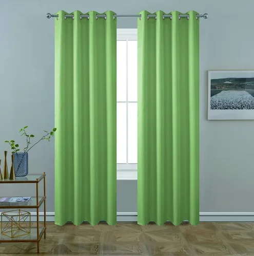 Vista 2 de BT251 CAITLYN CORTINA DE JACQUARD - LIMA 63" Verde lima